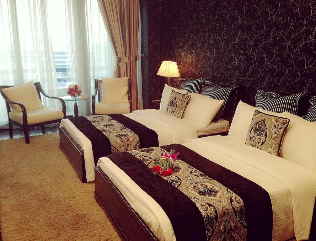 Abjad Grand Hotel Dubaj Kültér fotó